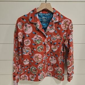 Nick & Flannel Pajama Top Size S